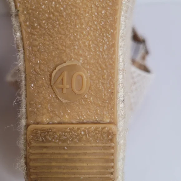 Paseart Espadrille Wedges Size 9 EU 40 - Picture 12 of 12